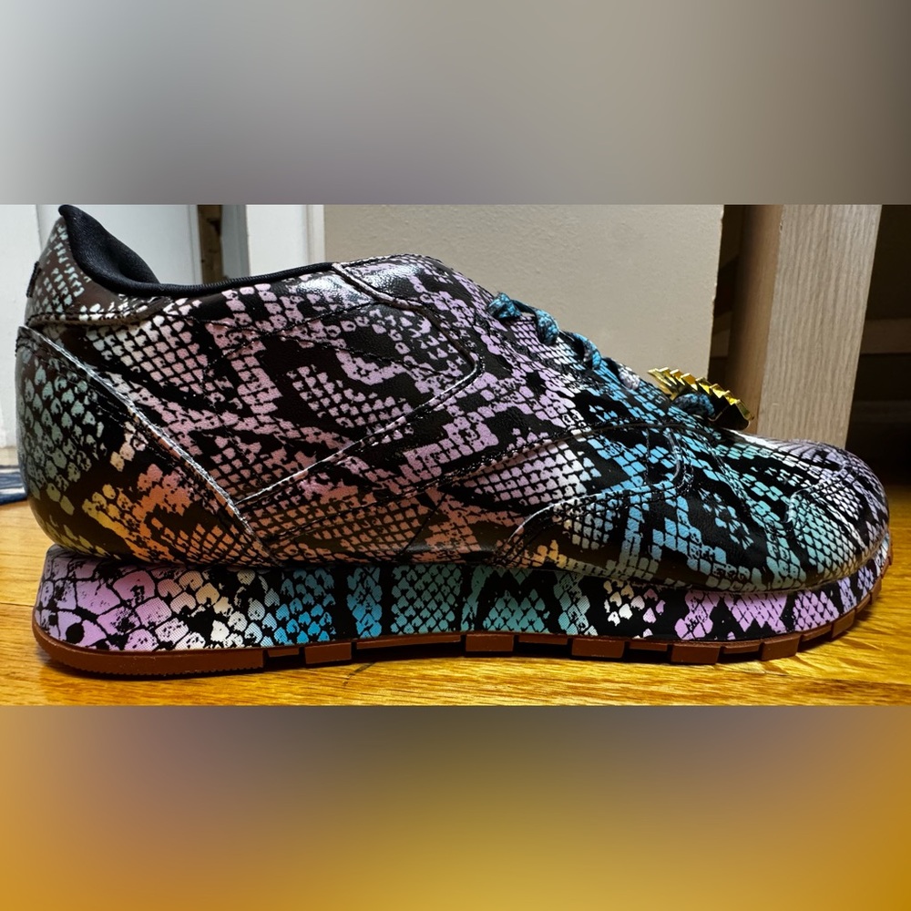 Limited Edition Melody Ehsani X Reebok Classic Leather Lux " Python"